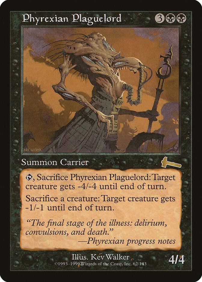 Phyrexian Plaguelord 62/143 (Urza's Legacy)  - Foil | Good Games Modbury