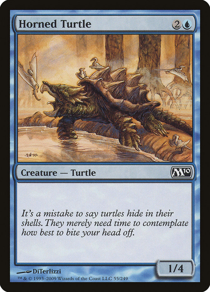 Horned Turtle [Magic 2010] | Good Games Modbury