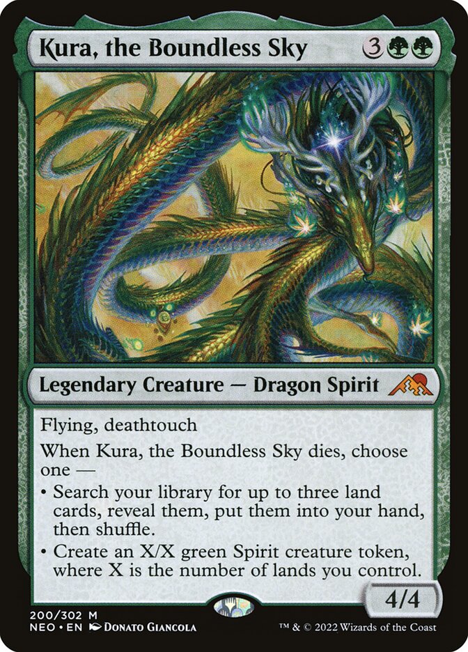 Kura, the Boundless Sky 200/302 (Kamigawa: Neon Dynasty)  - Foil | Good Games Modbury