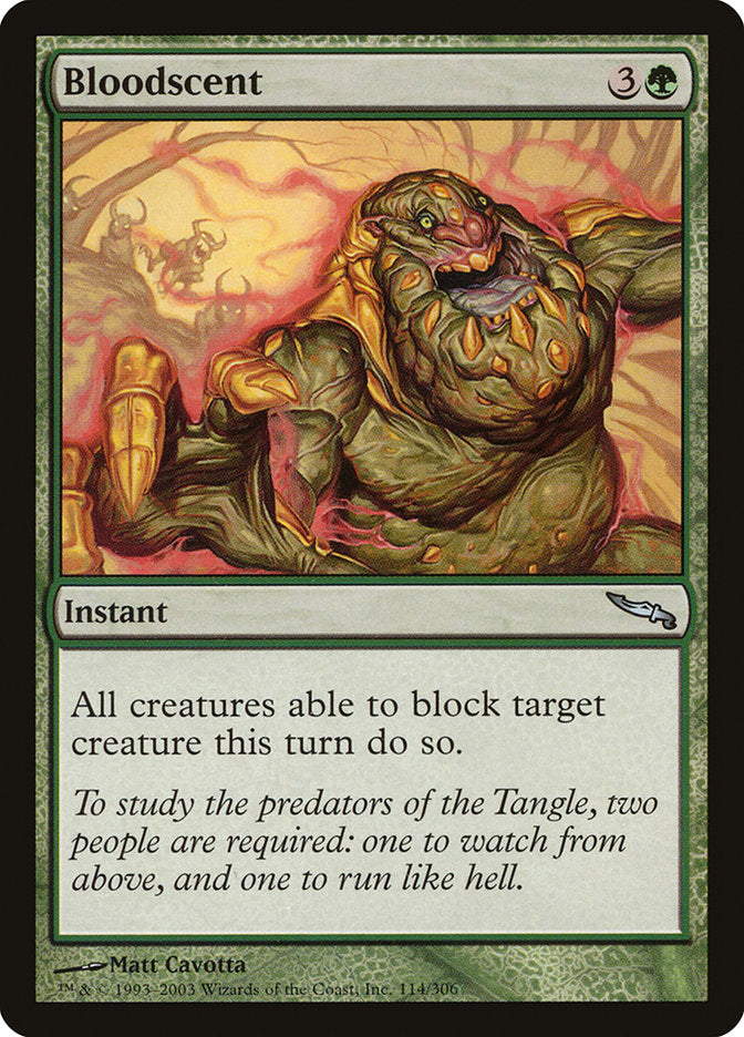 Bloodscent 114/306 (Mirrodin)  | Good Games Modbury