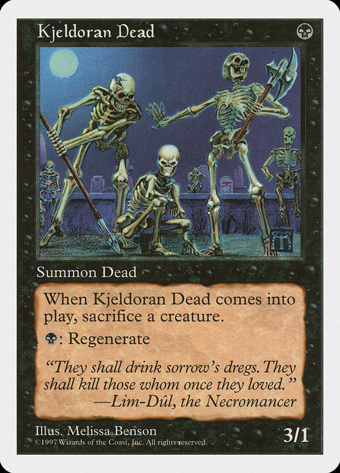 Kjeldoran Dead [Fifth Edition] | Good Games Modbury