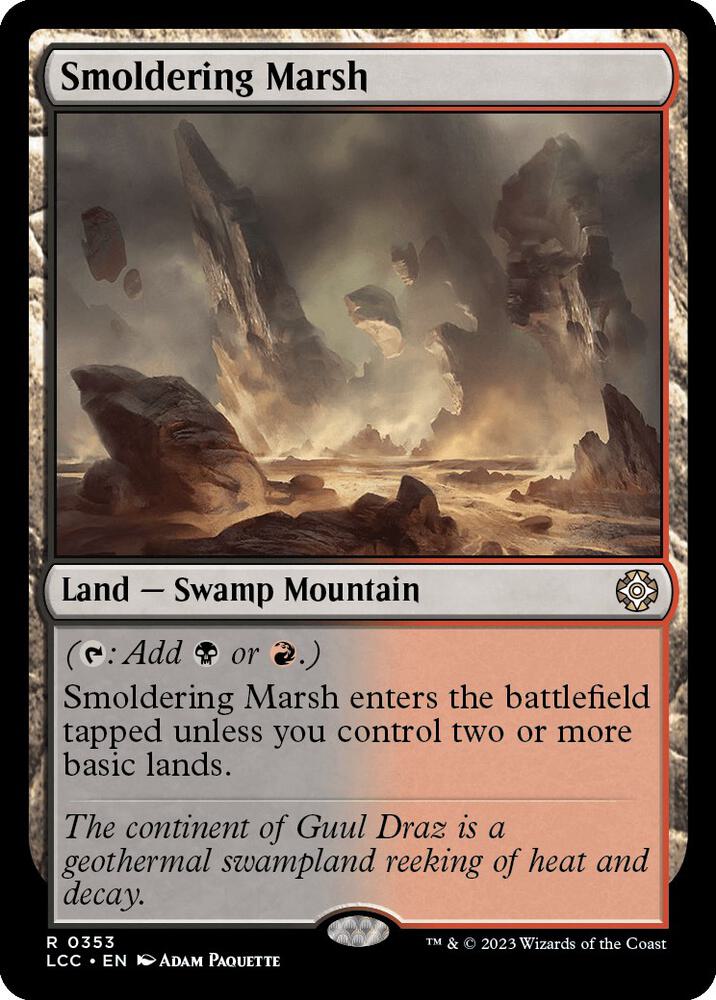 Smoldering Marsh 353/370 (Commander: The Lost Caverns of Ixalan)  | Good Games Modbury