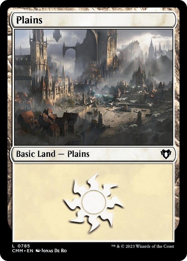 Plains (785) [Commander Masters] | Good Games Modbury