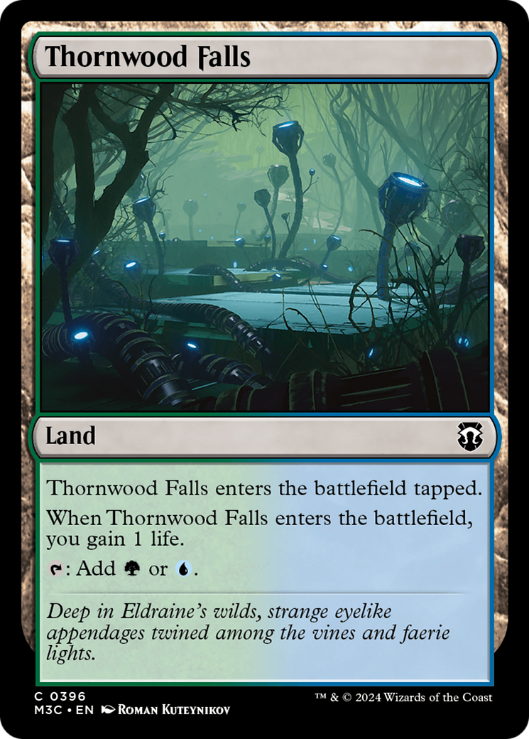 Thornwood Falls (Ripple Foil) [Modern Horizons 3 Commander] | Good Games Modbury