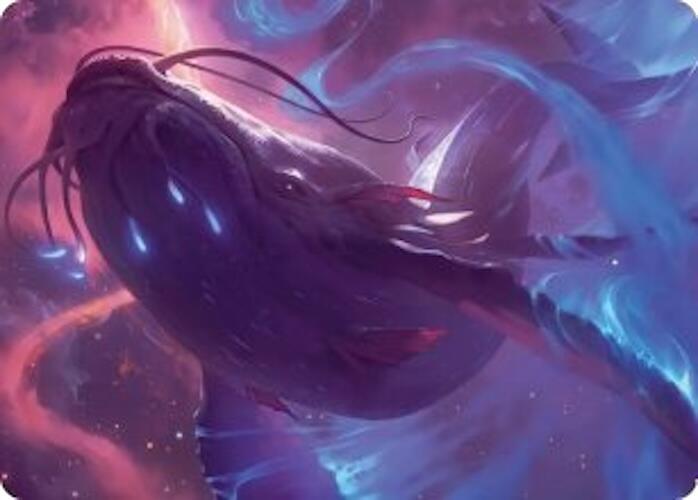 Starbreach Whale Art Card 9 (Art Series: Edge of Eternities)  | Good Games Modbury