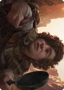 Sam Loyal Attendant Art Card 58 (Art Series: Universes Beyond: The Lord of the Rings: Tales of Middle-earth)  | Good Games Modbury