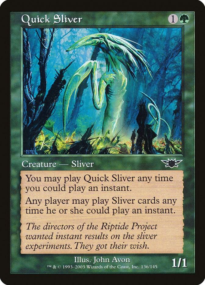 Quick Sliver 136 (Legions)  - Foil | Good Games Modbury