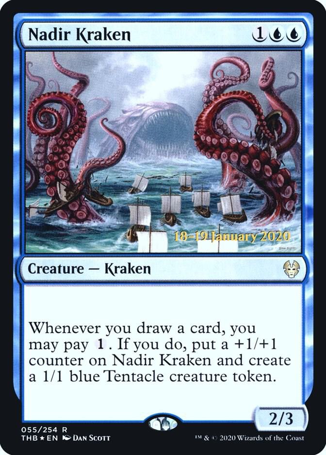 Nadir Kraken 55s/137 (Prerelease Cards)  - Foil | Good Games Modbury