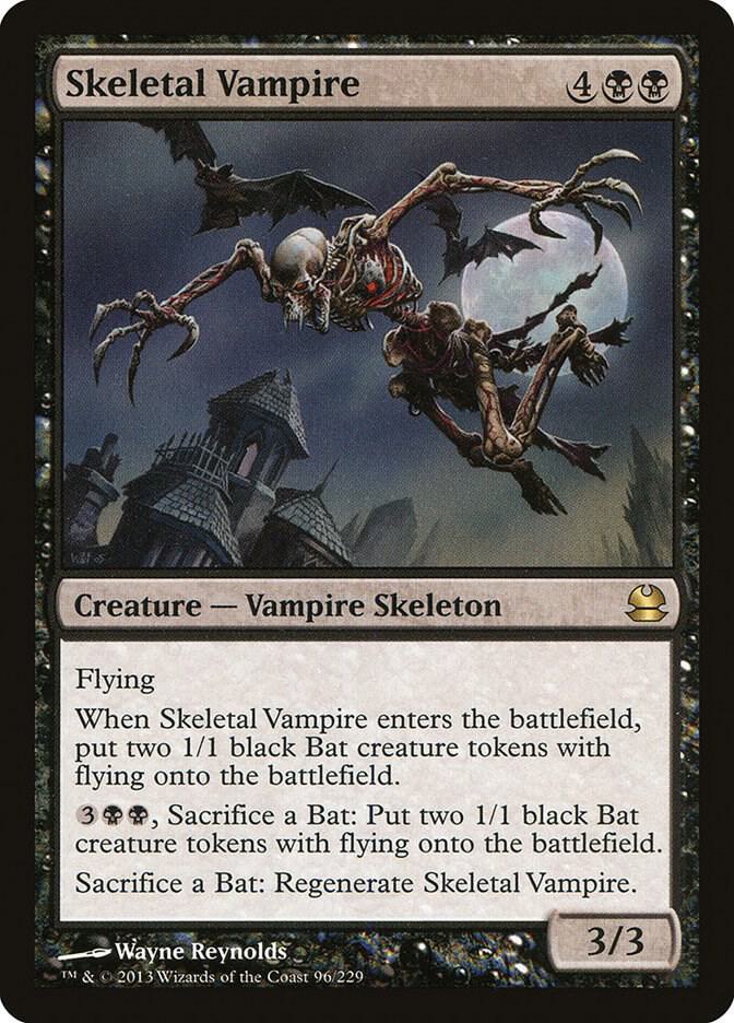 Skeletal Vampire 96/229 (Modern Masters)  - Foil | Good Games Modbury