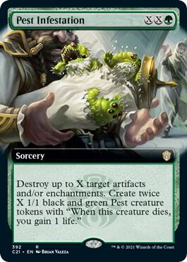 Pest Infestation Extended Art 392/81 (Commander 2021)  | Good Games Modbury