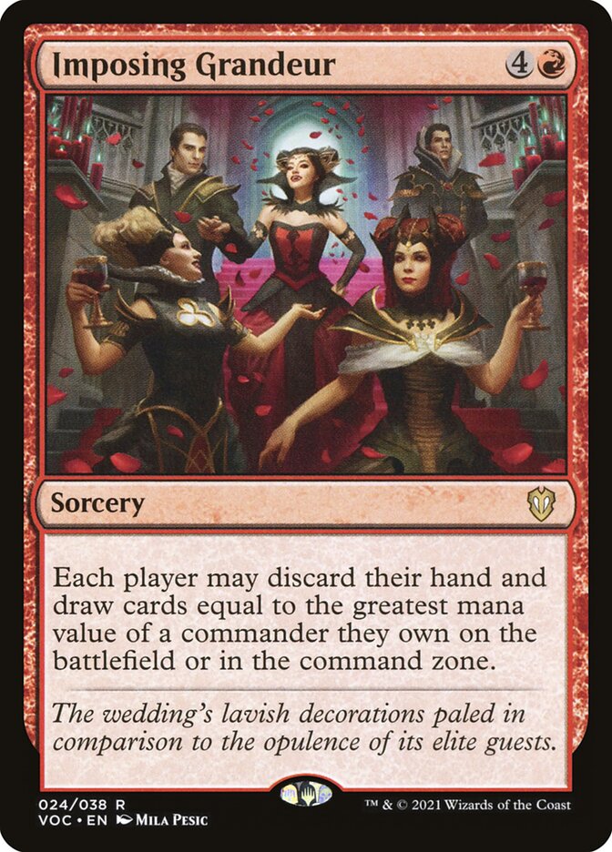 Imposing Grandeur 24 (Commander: Innistrad: Crimson Vow)  | Good Games Modbury