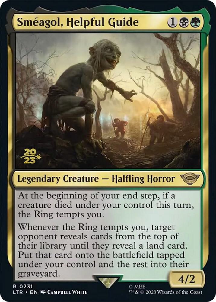 Smeagol Helpful Guide 231s/86 (Prerelease Cards)  - Foil | Good Games Modbury