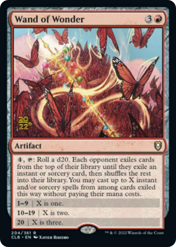 Wand of Wonder 204s/108 (Prerelease Cards)  - Foil | Good Games Modbury
