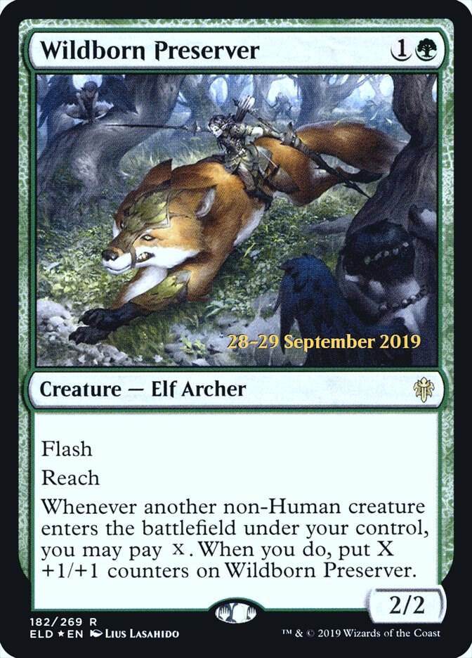 Wildborn Preserver 182s/152 (Prerelease Cards)  - Foil | Good Games Modbury