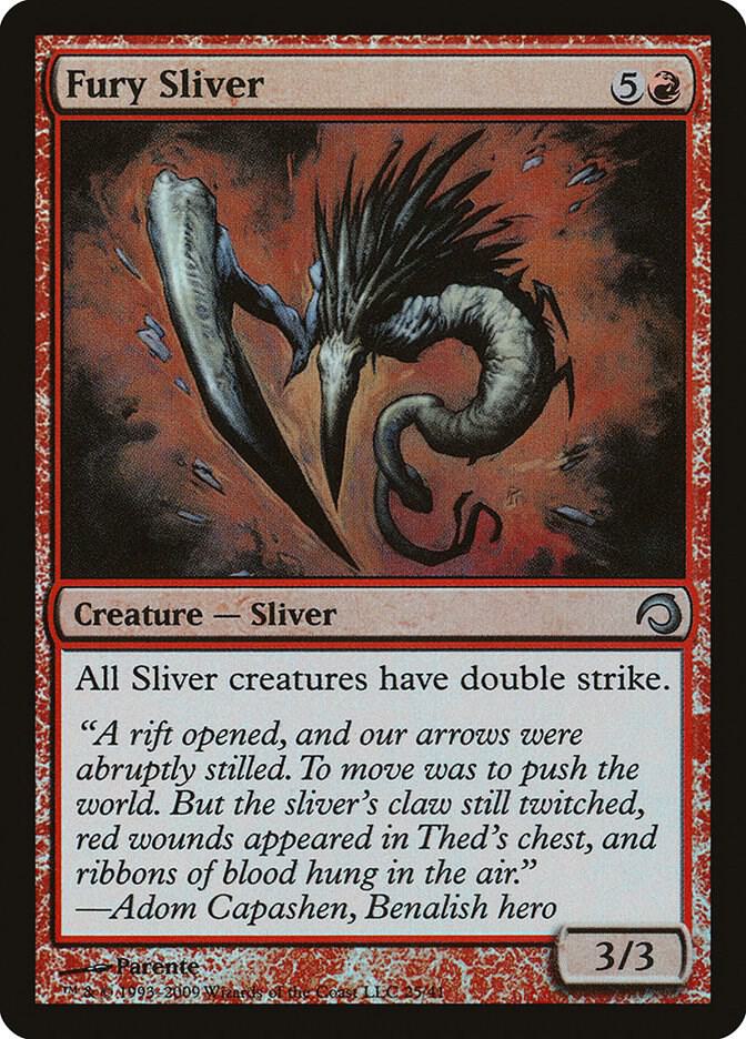 Fury Sliver 25/41 (Premium Deck Series: Slivers)  - Foil | Good Games Modbury