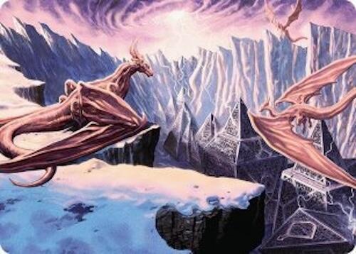 Maelstrom of the Spirit Dragon 42 54 42 (Art Series: Tarkir: Dragonstorm)  | Good Games Modbury