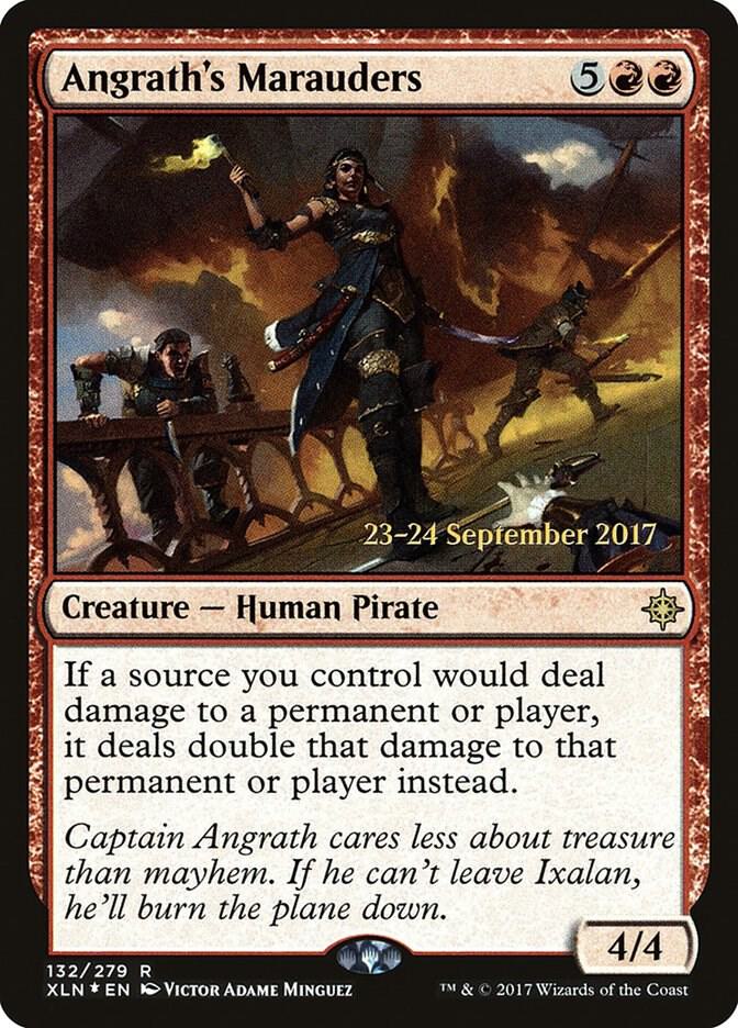 Angrath's Marauders 132s/120 (Prerelease Cards)  - PreRelease Foil | Good Games Modbury