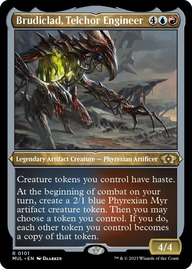 Brudiclad, Telchor Engineer 101 (March of the Machine: Multiverse Legends)  - Etched Foil | Good Games Modbury