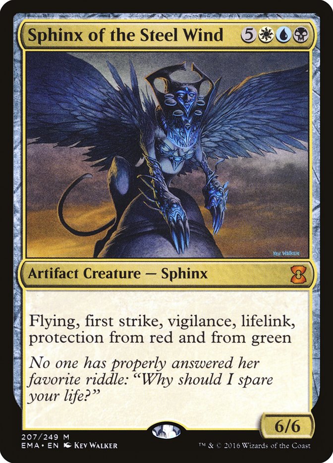 Sphinx of the Steel Wind 207/249 (Eternal Masters)  - Foil | Good Games Modbury
