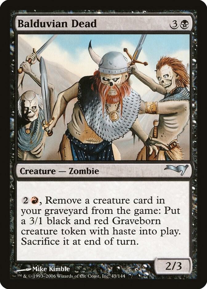Balduvian Dead 43/62 (Coldsnap Theme Deck Reprints)  | Good Games Modbury