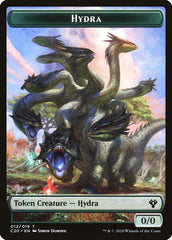 Beast (010) // Hydra Double-Sided Token [Commander 2020 Tokens] | Good Games Modbury