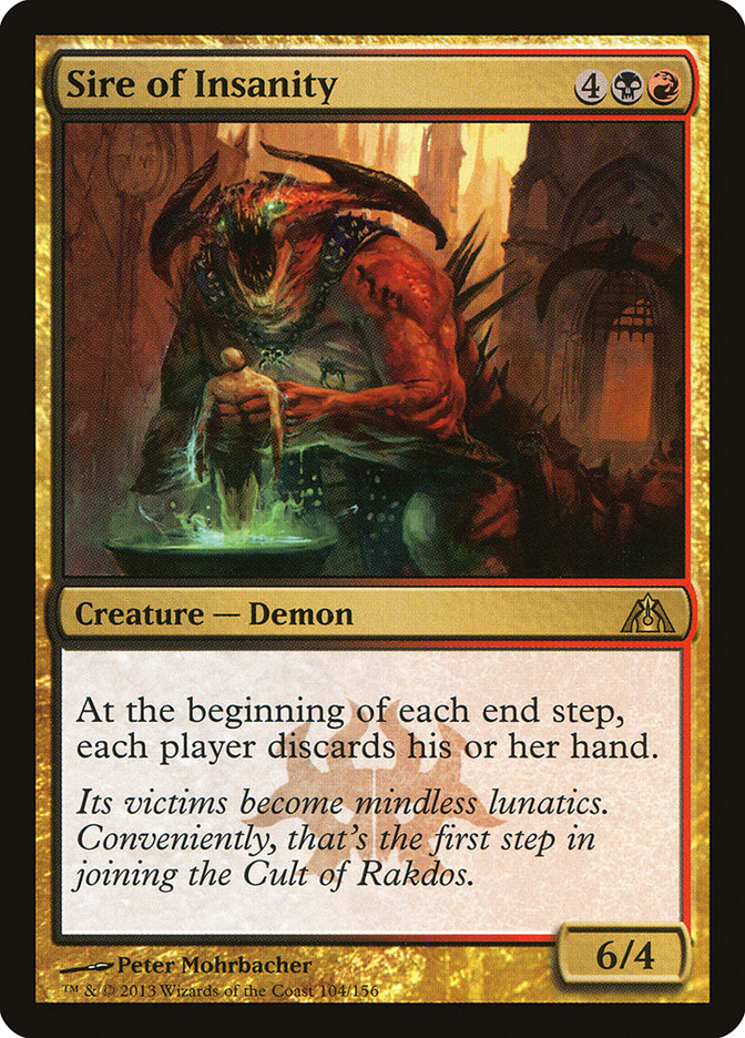 Sire of Insanity 104/156 (Dragon's Maze)  - Foil | Good Games Modbury