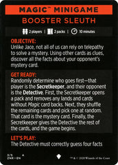 Booster Sleuth (Magic Minigame) [Zendikar Rising Minigame] | Good Games Modbury