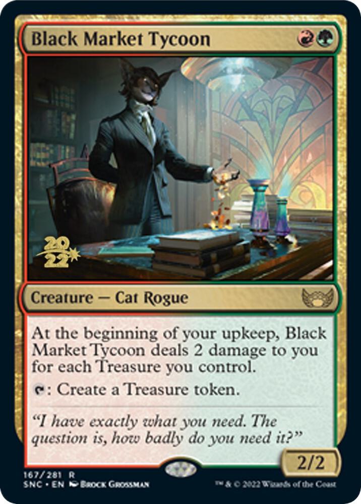 Black Market Tycoon 167s/161 (Prerelease Cards)  - Foil | Good Games Modbury