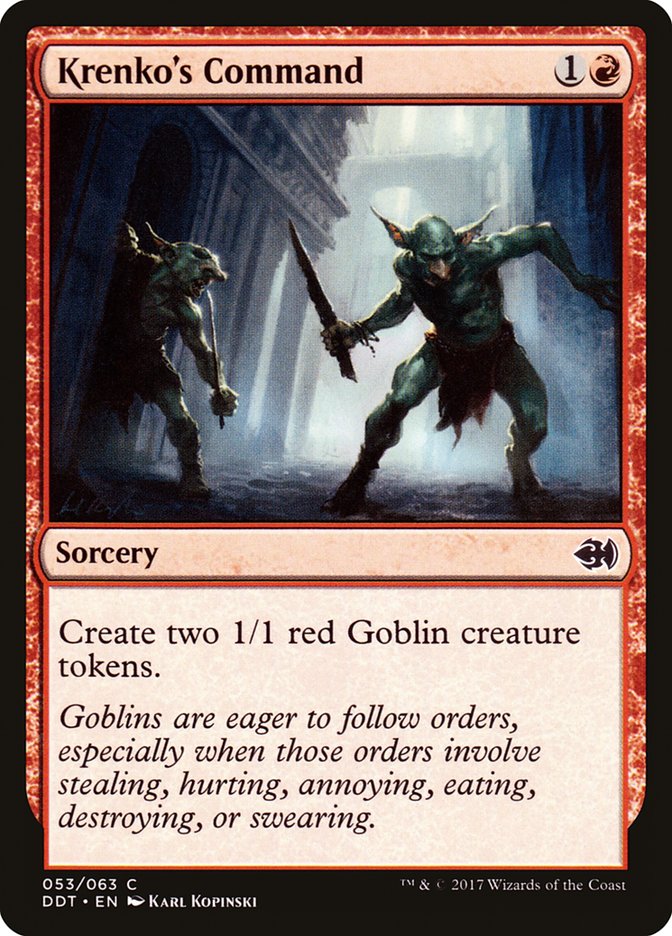 Krenko's Command [Duel Decks: Merfolk vs. Goblins] | Good Games Modbury