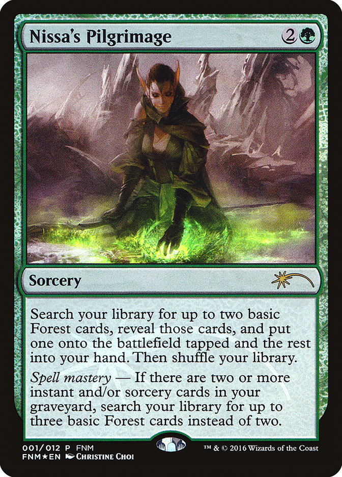 Nissa's Pilgrimage [Friday Night Magic 2016] | Good Games Modbury