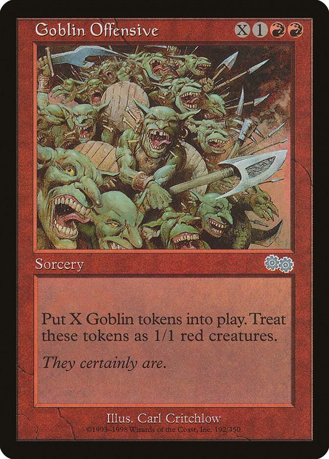 Goblin Offensive 192/350 (Urza's Saga)  | Good Games Modbury