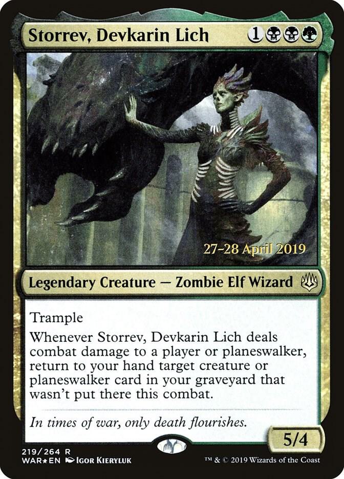 Storrev Devkarin Lich 219s/176 (Prerelease Cards)  - Foil | Good Games Modbury