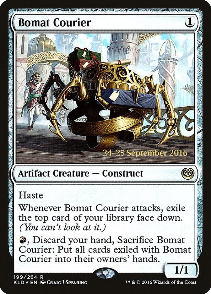 Bomat Courier 199s/83 (Prerelease Cards)  - Foil | Good Games Modbury