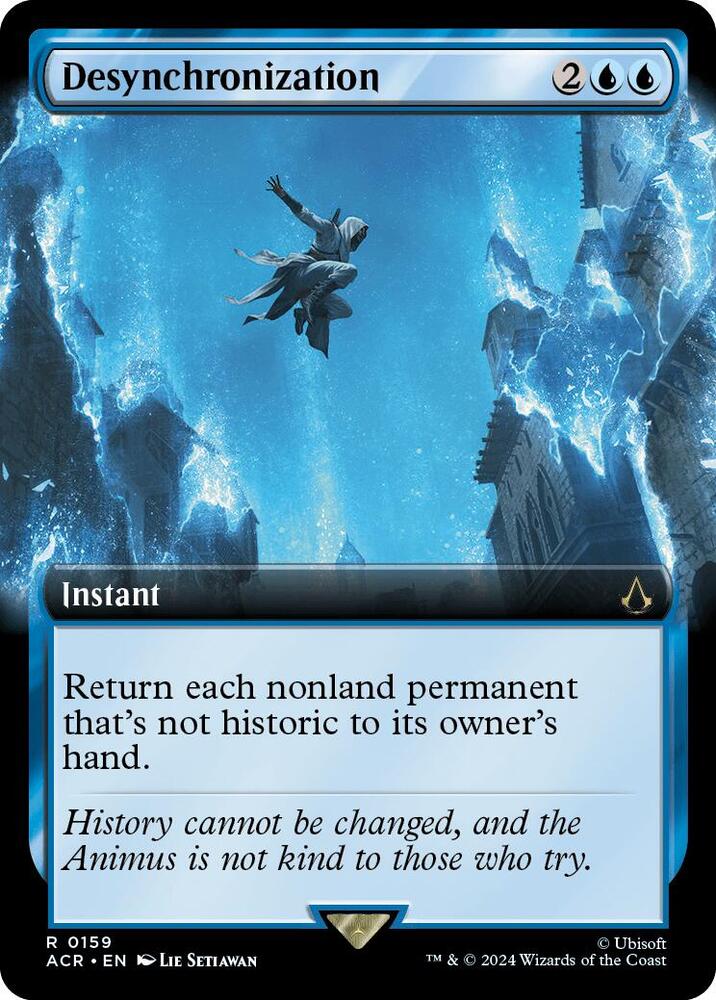 Desynchronization 159/110 (Universes Beyond: Assassin's Creed)  - Extended Art Foil | Good Games Modbury