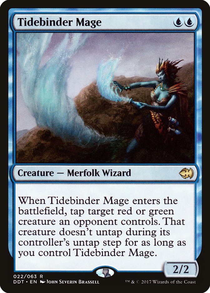 Tidebinder Mage 22/63 (Duel Decks: Merfolk vs. Goblins)  | Good Games Modbury