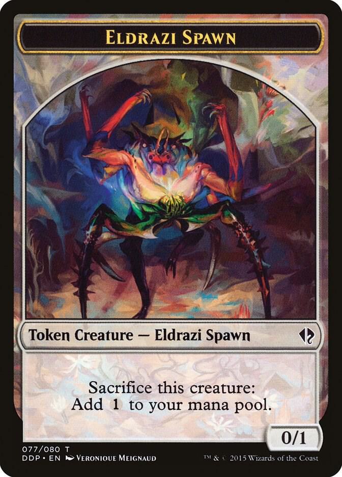 Eldrazi Spawn Token 077 77 (Duel Decks: Zendikar vs. Eldrazi)  | Good Games Modbury