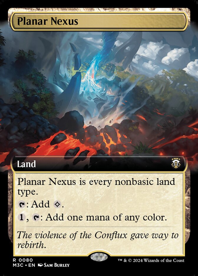 Planar Nexus 80/411 (Commander: Modern Horizons 3)  - Extended Art | Good Games Modbury