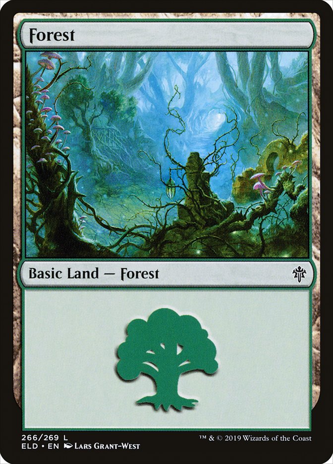 Forest (266) [Throne of Eldraine] | Good Games Modbury