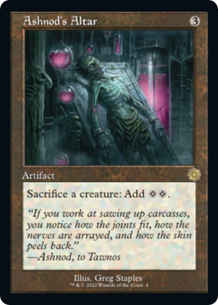 Ashnods Altar 4 (The Brothers' War: Retro Frame Artifacts)  - Foil | Good Games Modbury