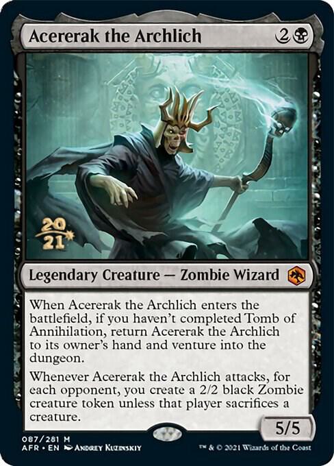 Acererak the Archlich 87s/241 (Prerelease Cards)  - PreRelease Foil | Good Games Modbury