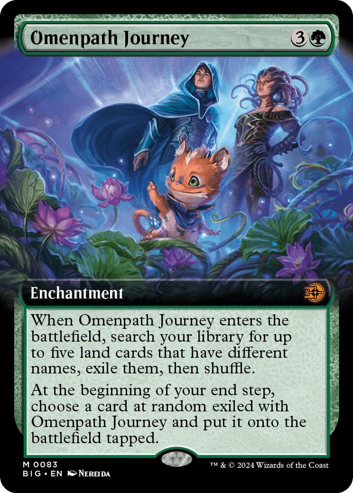 Omenpath Journey 83/30 (Outlaws of Thunder Junction: The Big Score)  - Extended Art Foil | Good Games Modbury