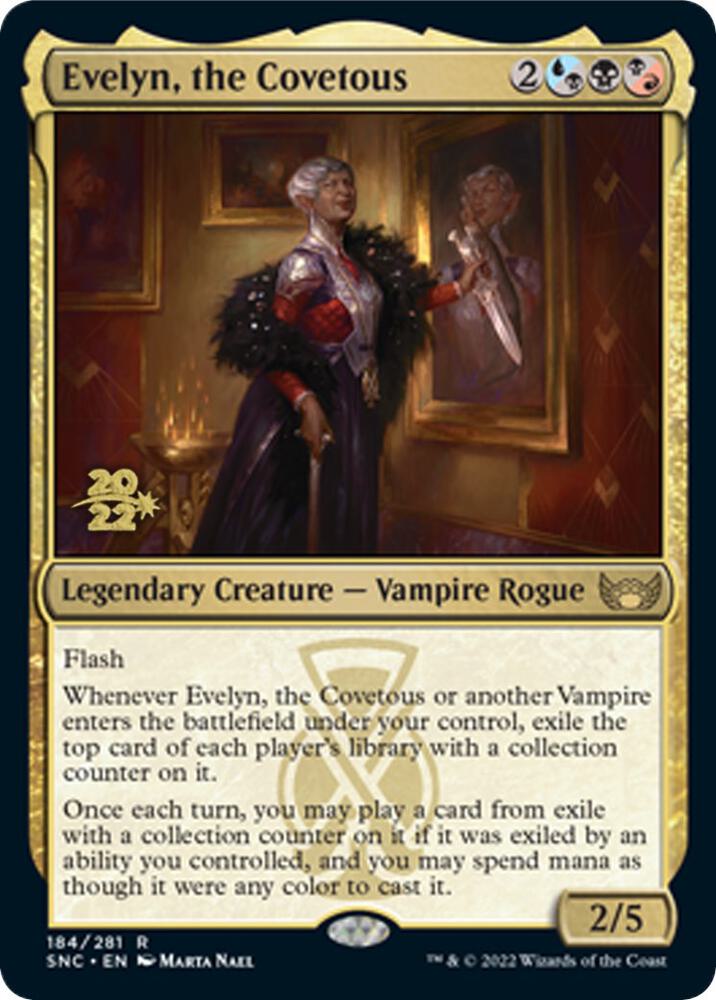 Evelyn the Covetous 184s/161 (Prerelease Cards)  - Foil | Good Games Modbury