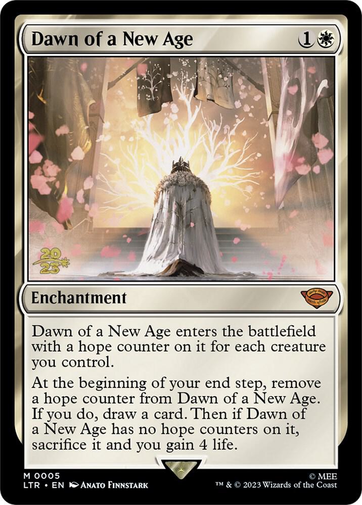Dawn of a New Age 5s/86 (Prerelease Cards)  - Foil | Good Games Modbury