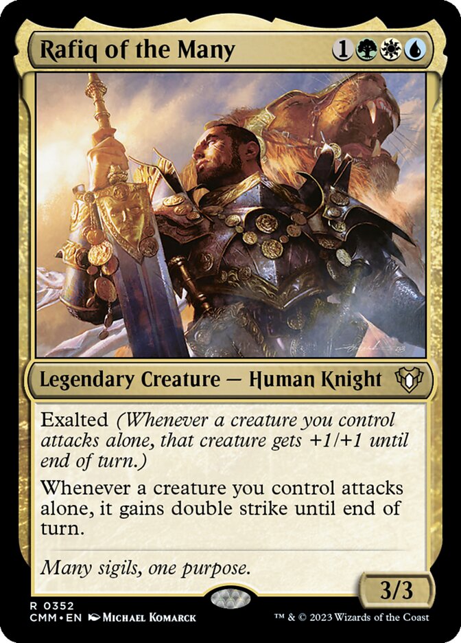 Rafiq of the Many 352/451 (Commander Masters)  | Good Games Modbury