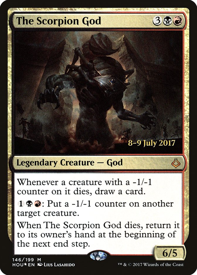 The Scorpion God [Hour of Devastation Prerelease Promos] | Good Games Modbury
