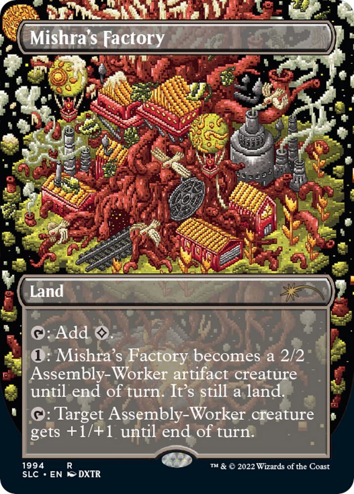 Mishra's Factory 1994 (Secret Lair Countdown Kit)  - Borderless Foil | Good Games Modbury