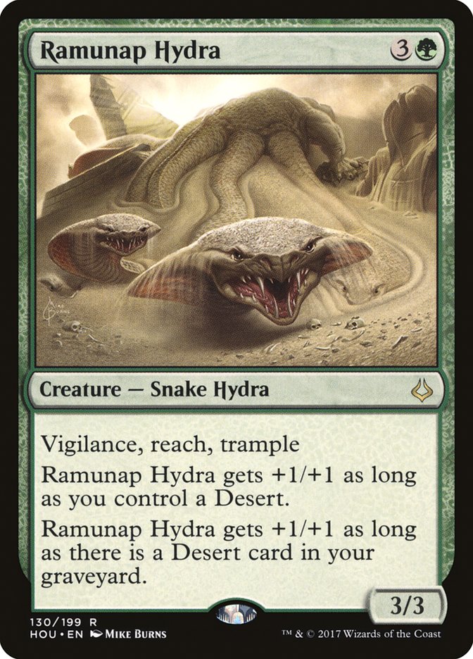 Ramunap Hydra 130 (Hour of Devastation)  - Foil | Good Games Modbury