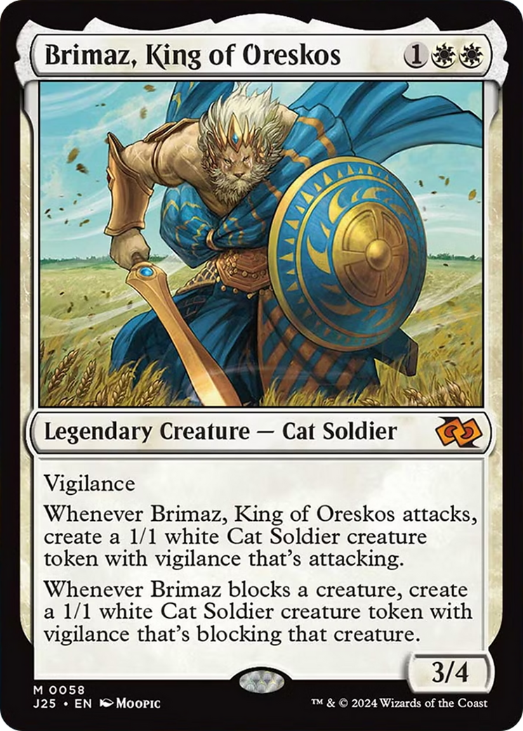 Brimaz, King of Oreskos [Foundations Jumpstart] | Good Games Modbury