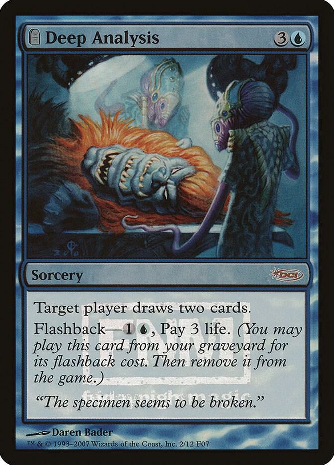 Deep Analysis 2/12 (FNM Promos)  - Foil | Good Games Modbury