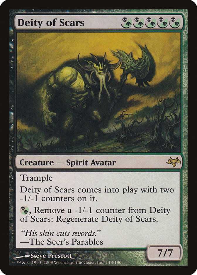 Deity of Scars 118/180 (Eventide)  - Foil | Good Games Modbury